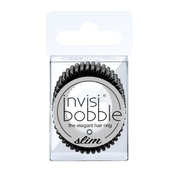 Gumička do vlasů - Invisibobble SLIM True Black