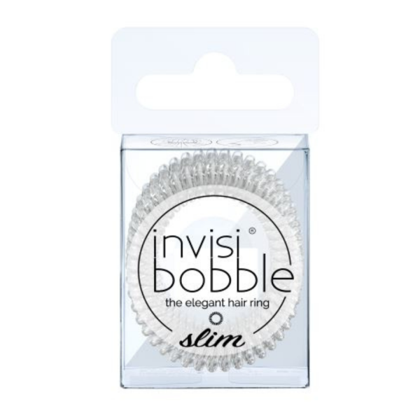 Gumička do vlasů - Invisibobble SLIM Crystal Clear