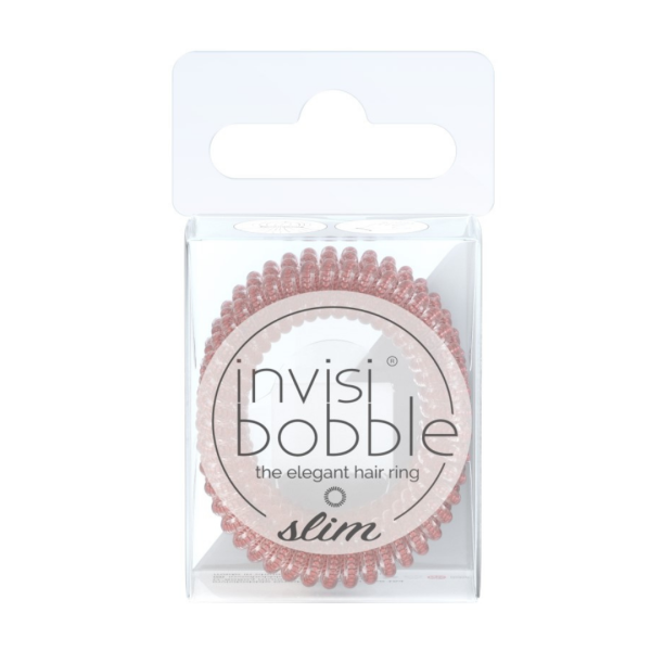 Gumička do vlasů - Invisibobble SLIM Pink Monocle